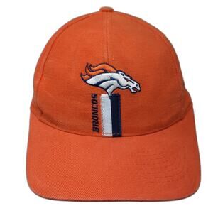 Denver Broncos NFL Logo 7 Snapback Orange White Blue One Size Embroidered Hat
